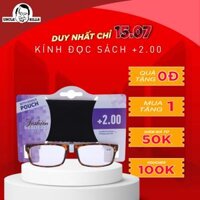 Kính Đọc Sách 2.00 Độ Viễn Uncle Bills AE0692 Giao màu ngẫu nhiên
