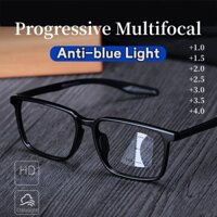 Kính Đọc Sách Đa Tiêu Tiến Bộ Dành Cho Nữ Vintage Bifocal Xa Tầm Nhìn Kính Mắt Thể Thao TR90 Lão Thị Ey