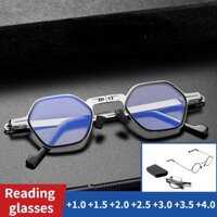 Kính đọc sách gấp LINSONMen / Chống mệt mỏi / Chống ánh sáng xanh / Hợp kim / Kính đọc sách dành cho nữ (Gửi hộp đựng kính)