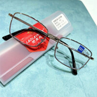 Kính đọc sách nam nữ gọng hợp kim cao cấp tròng polaroid chống xước from vừa