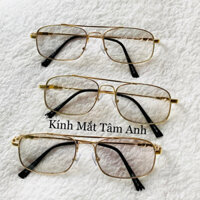 Kính đổi màu tròng thủy tinh, gọng dẻo chỉ có tròng 0 độ