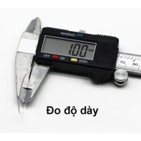 Kính đồng hồ khoáng LỒI dày 1mm các size từ 17 đến 45mm - 26mm