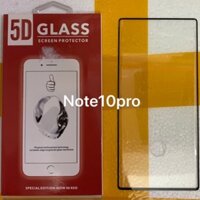 Kính full màn 5D xịn sam sung Note10pro