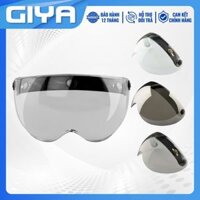 Kính gắn nón bảo hiểm Royal bubble có 3 nút bấm vào mũ 3/ nửa đầu chính hãng