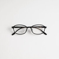 Kính giả cận, Gọng kính cận nữ oval nhựa dẻo basic k15001 Jolie eyewear