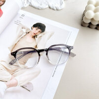 Kính giả cận, Gọng kính cận unisex bo tròn nhựa nhiều màu 3558 Jolie eyewear
