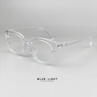 Kính Giả Cận, Gọng Kính Cận Nam Nữ GM V Mắt Vuông Viền Dày Nhỏ Hàn Quốc Không Độ - BLUE LIGHT SHOP - Trong Suốt