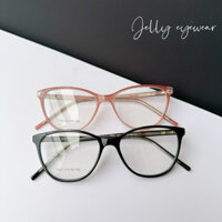 Kính giả cận mắt mèo nhựa dẻo cốt kim loại 1307 Jelly eyewear