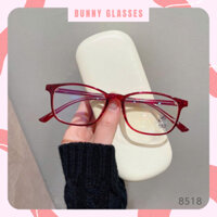 Kính Gọng Cận Hàn Quốc Kim Loại Bọc Nhựa chắc chắn full Bảng Màu 8518 Kính mắt Bunny