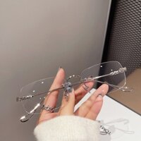 Kính Gọng Không Viền Hot Trung Hoa trendy