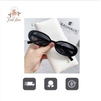 Kính gọng nhỏ hình bầu dục cổ điển chống ánh sáng xanh Phong cách