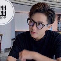 Kính gọng nhựa mắt tròn nhỏ