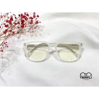 Kính gọng trắng mắt vuông thời trang TR8811 Trimyli Eyewear