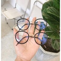 Kính gọng tròn kim loại basic