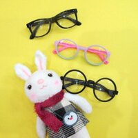 Kính gọng tròn trong suốt cho bé