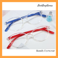 Kính gọng trong suốt chống ánh sáng xanh và tia UV bảo vệ mắt hãng Randy eyewear nội địa Hàn Quốc cho bé