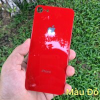 Kính gương cường lực màu dán mặt lưng (back) cho iPhone 7 / iPhone 8 Màu Đỏ