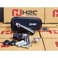 Kính H2C chân Ngắn tặng kèm ốc chân gương Salaya Thái gắn xe máy Sirius Wave Dream Exciter Winner Satria hàng chính hãng