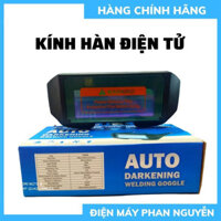 Kính hàn điện tử cao cấp tự động điều chỉnh ánh sáng khi hàn dùng pin năng lượng mặt trời, kiếng bảo vệ mắt cho thợ hàn