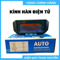 Kính hàn điện tử cao cấp tự động điều chỉnh ánh sáng khi hàn dùng pin năng lượng mặt trời, kiếng bảo vệ mắt cho thợ hàn