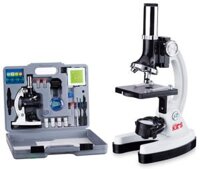 Kính hiển vi AmScope 120X-1200X  mẫu M30-ABS-KT2-W, Màu trắng