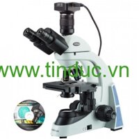 Kính hiển vi ba mắt sinh học LED AmScope 40X-2000X tích hợp máy ảnh 20MP USB3.0 ( Hãng AmScope Mỹ)