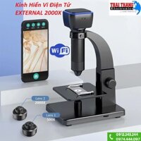 KÍNH HIỂN VI ĐIỆN TỬ KHÔNG DÂY WIFI EXTERNAL 2 ỐNG KÍNH 500-2000X