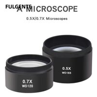 Kính hiển vi FULGENTE Mục tiêu phụ trợ, Kính lúp âm thanh nổi Zoom kính quang học, Kính cường lực chống dầu HD bền bỉ Mục tiêu Barlow chất lượng cao