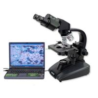 Kính hiển vi hai mắt cao cấp soi tinh trùng, vi khuẩn, tế bào Carson MS-170 (40-1600X) kèm Camera 5.1 MP (Hãng Carson - Mỹ)