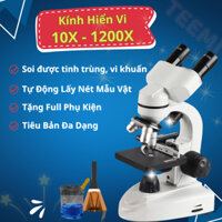 Kính hiển vi sinh học 1200x phóng đại cao dành cho học sinh - Kính hiển vi quang học cho trẻ em