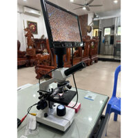 Kính Hiển Vi Sinh Học Kèm Màn Hình 9 Inch Dùng Trong Giảng Dạy Nghiên Cứu Khoa Học Spa Demodex Thú Y Thủy Sản Chăn Nuôi