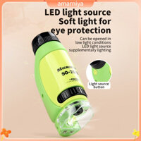 Kính hiển vi trẻ em AMAR Kính hiển vi trẻ em di động có đèn Led Zoom 50-250x cho đồ chơi khoa học giáo dục Ống kính trong suốt Công cụ học tập vui nhộn cầm tay cho trẻ mới biết đi