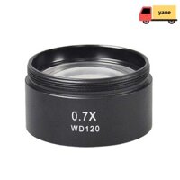 Kính hiển vi YANE Mục tiêu phụ trợ, Kính lúp kính quang học WD165 0.5X WD120 0.7X, Ống kính Barlow chống dầu âm thanh nổi Zoom