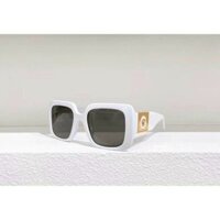 Kính Hiệu Vuông VS Versace Gọng Phối Kim Loại màu nâu beo