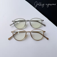 Kính không độ gọng dẻo form nhỏ xinh 7122 càng tăm kim loại Hàn Quốc