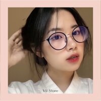Kính Không Độ, Kính Giả Cận Tròn Kim Loại Mảnh mã 1938 thời trang