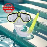 Kính Lặn Giải Trí Lặn Mặt nạ Lặn Bộ Lặn Bơi Mặt nạ Silicon Miệng Ống thở I3t3