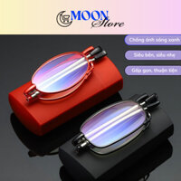 Kính lão cao cấp chống ánh sáng xanh,  đủ số có thể gấp gọn