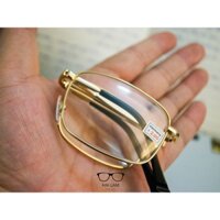 Kính lão gấp gọn, gọng mạ vàng 18k nhập Pháp : Dòng kính gấp cao cấp cho khách hàng yêu cầu cao.