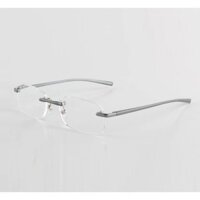 Kính lão thị gọng khoan titan nam nữ kính viễn thị trong sáng Nhật bản