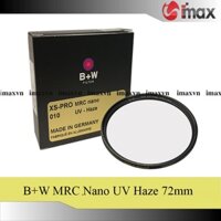 Kính lọc B+W XS-Pro Digital 010 UV-Haze MRC nano 72mm