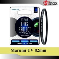 Kính lọc Filter Marumi Fit & Slim Lens Protect 82mm (Hoằng Quân) + Bóng thổi bụi