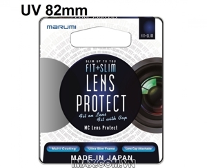Kính lọc Filter Marumi Fit and Slim MC Lens protect 82mm