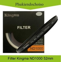 Kính lọc Kingma Pro MC ND1000 giảm 10 Stop, Hàng chính hãng - 52mm