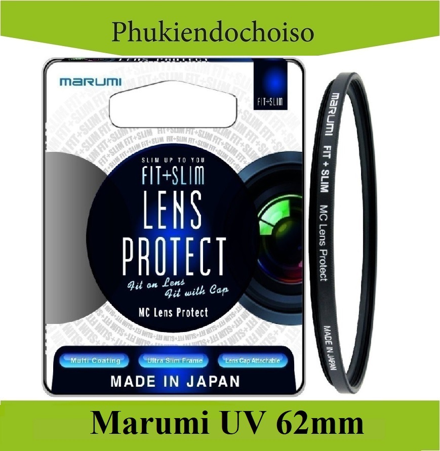 Kính lọc Marumi Fit & Slim Lens Protect 62mm