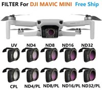 Kính Lọc MCUV ND4 ND8 ND16 ND32 CPL ND / PL Mini 2 / Mini Chuyên Dụng Cho DJI Mavic Mini 1 / 2 / SE