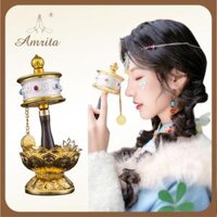 Kinh luân cầm tay Tây Tạng cầu nguyện – kinh luân bằng đồng – kinh luân điện – kinh luân omani – Amrita.vn