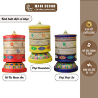 Kinh Luân Điện Có Nhạc Biểu Tượng Các Vị Phật Bình An, Tài Lộc, May Mắn - Mani Decor