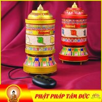 Kinh Luân Điện Có Nhạc, Kinh luân Om Mani Padme Hum, Kinh Luân Xoay Vạn Phúc Cao Cấp, Kinh Luân Để Bàn Mẫu Mới