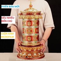 Kinh Luân Điện, Kinh Luân Xoay Mật Tông Siêu Nhiều Biến Chú Cao 38-58-80cm Pháp Bảo Mật Tông